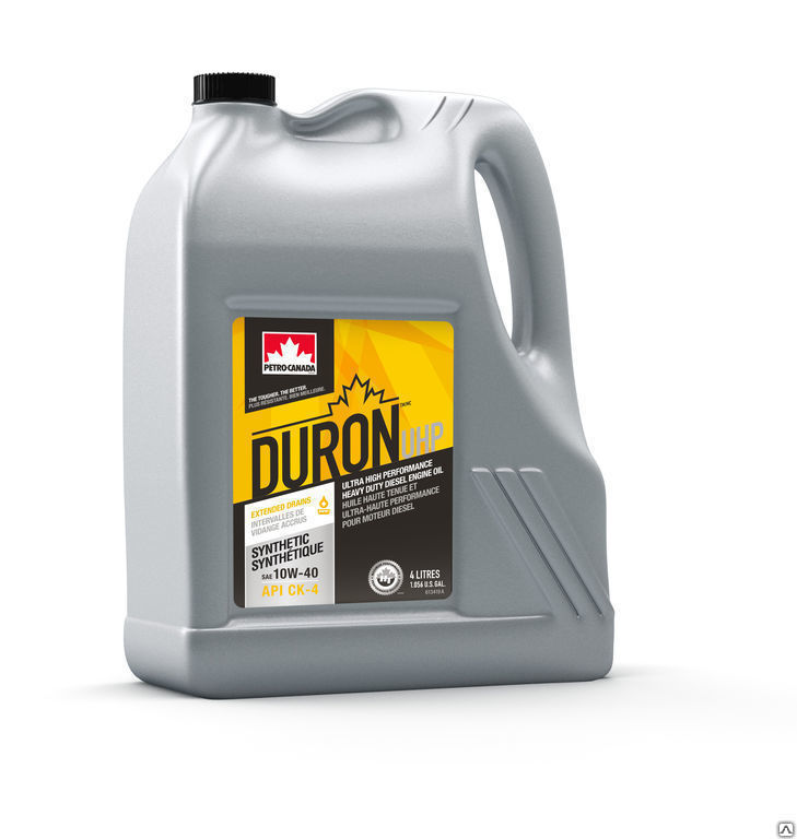 Моторное масло для дизельных двигателей Petro-Canada DURON UHP 10W-40 (4*4 л) - фото №1