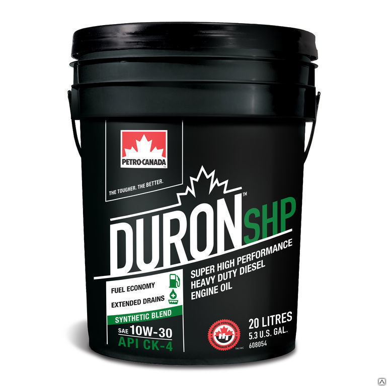 Моторное масло для дизельных двигателей Petro-Canada DURON SHP 10W-30 (20 л) - фото №1