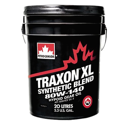Трансмиссионное масло для МКПП Petro-Canada TRAXON XL SYNTHETIC BLEND 80W-140 (205 л) - фото №1