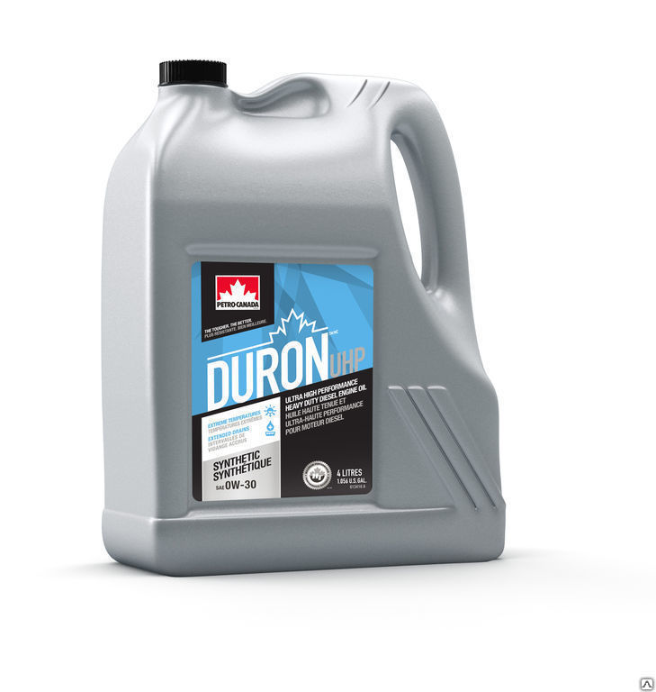 Моторное масло для дизельных двигателей Petro-Canada DURON UHP 0W-30 (4*4 л) - фото №1